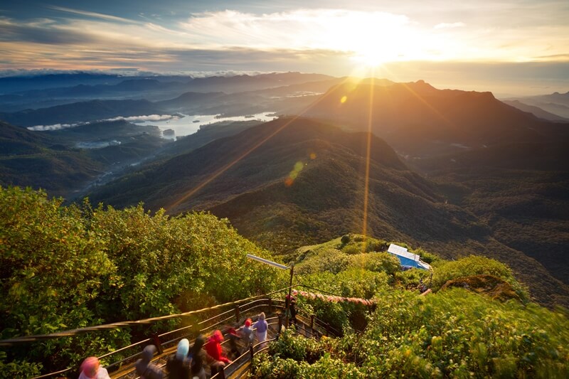 Sunrise from Adam's Peak
