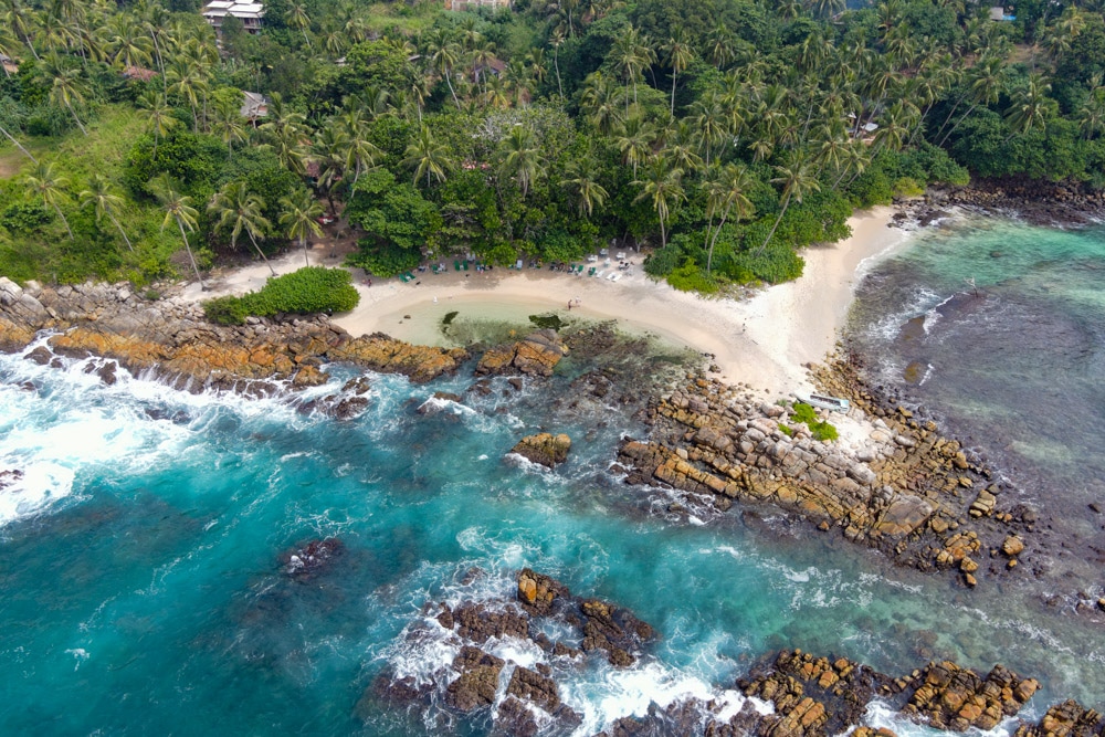 Secret Beach at Mirissa