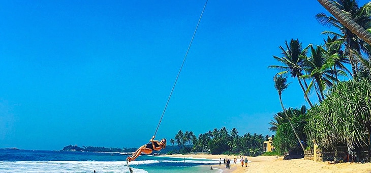 Unawatuna Beach, Sri Lanka